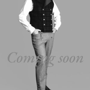 Scottish Tweed Double-Breasted Vest